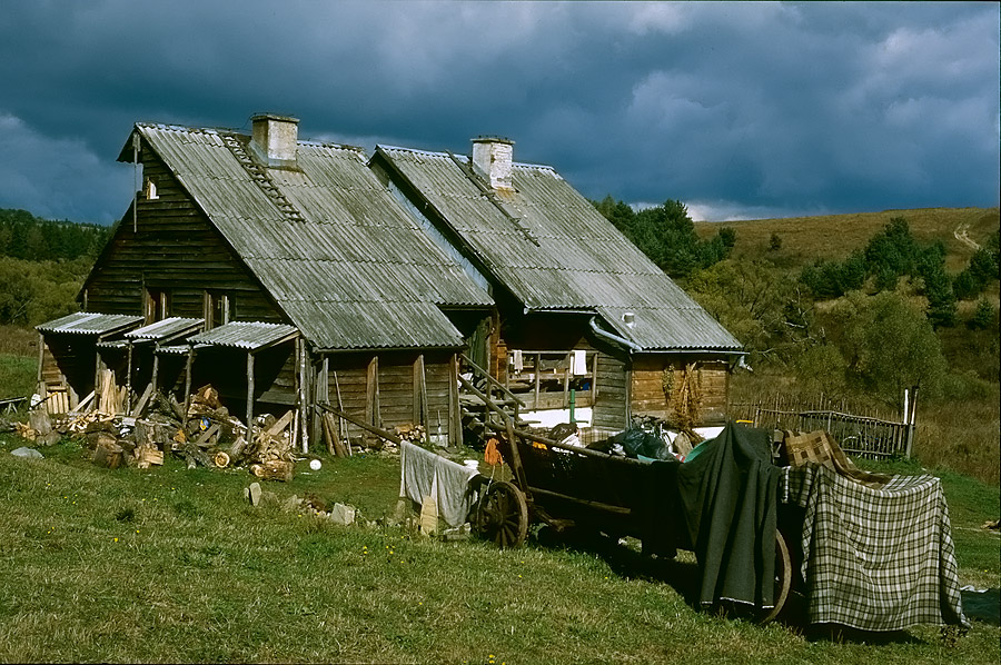 Gdzieś w Łupkowie (Polskie góry)